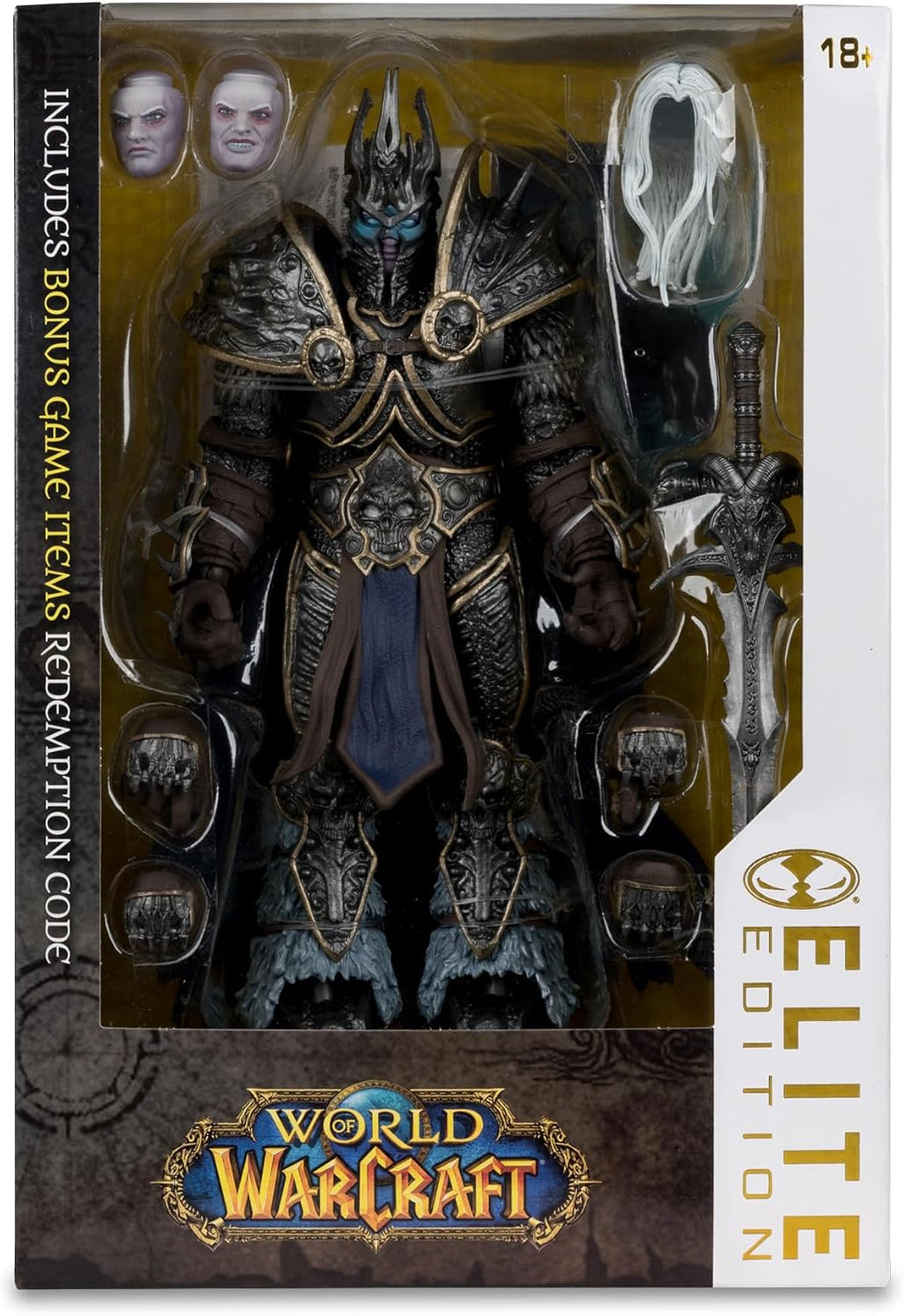 McFarlane Toys WoW The Lich King 7" Deluxe Action Figure – Elite Edition 9 - Flex Gamingproduct_type