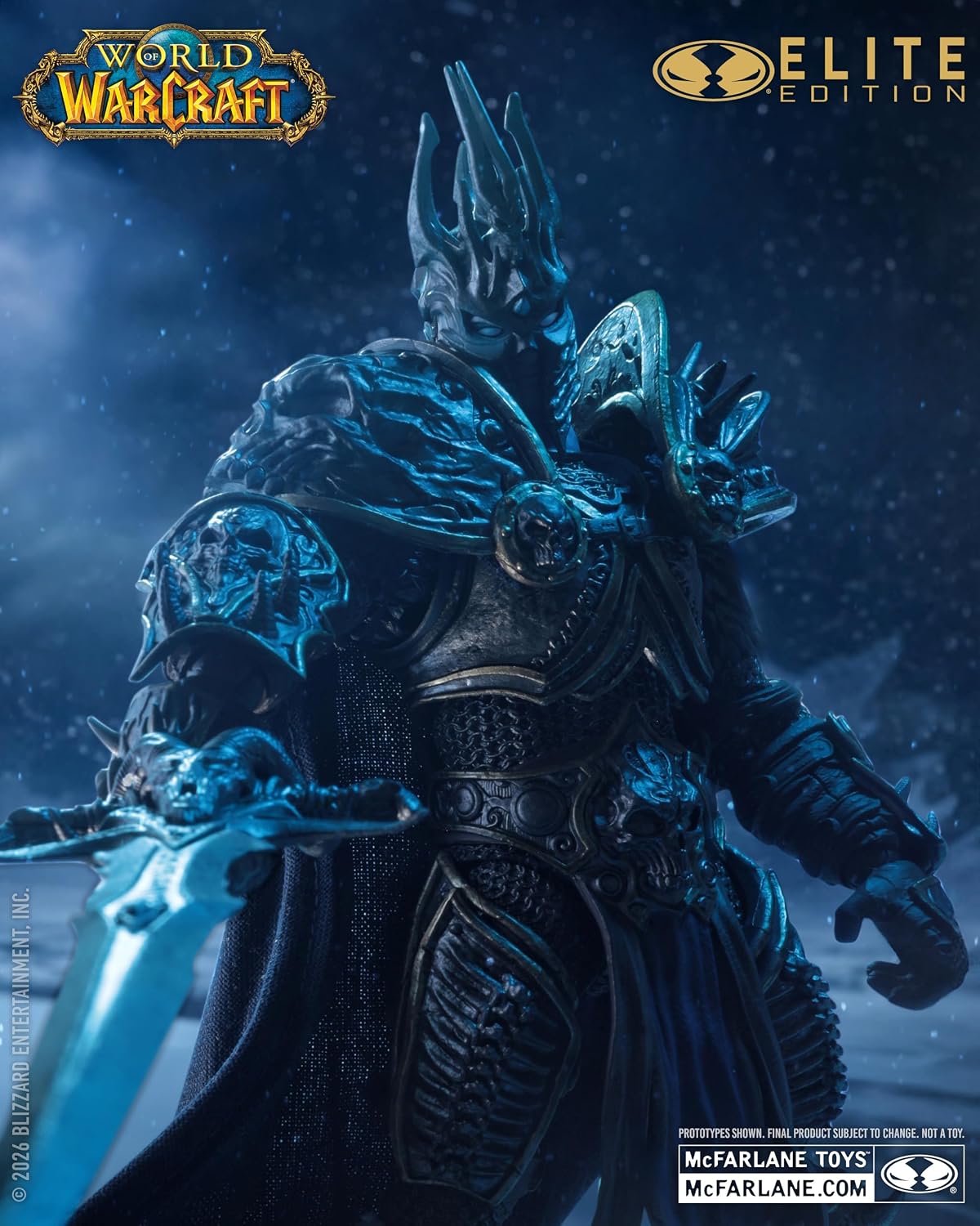 McFarlane Toys WoW The Lich King 7" Deluxe Action Figure – Elite Edition 9 - Flex Gamingproduct_type