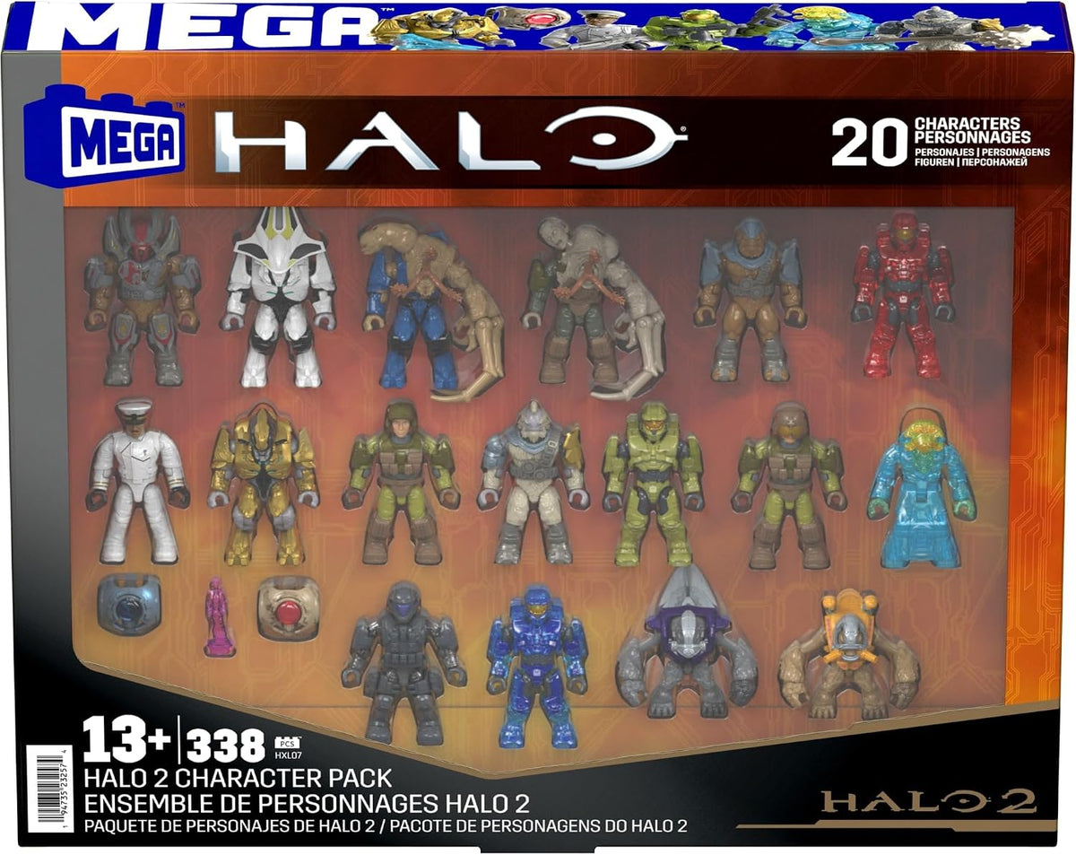 MEGA Halo Action Figures Building Toys Set – 20-Character Pack - Flex Gamingproduct_type