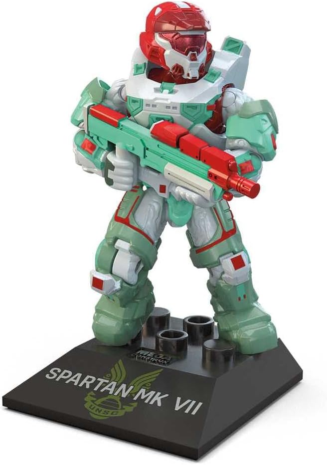 MEGA Halo Heroes Spartan MK VII Micro Figure – Series 18 - Flex Gamingproduct_type