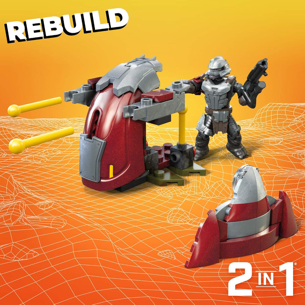 MEGA Halo Infinite Banished Ghost Vehicle Building Set – 2-in-1 - Flex Gamingproduct_type