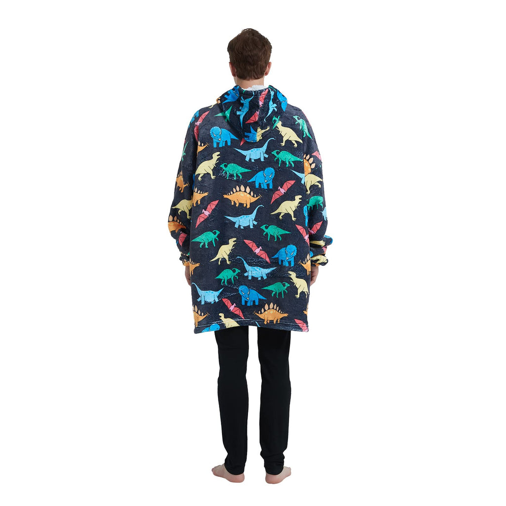 Mewkou Glow in the Dark Wearable Blanket Hoodie – 19 Colors - Flex Gamingproduct_type