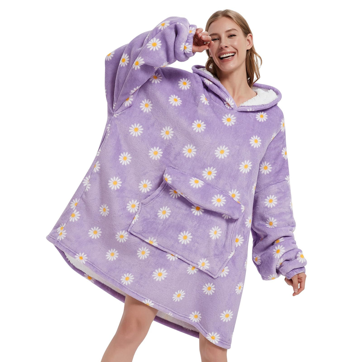 Mewkou Glow in the Dark Wearable Blanket Hoodie – 19 Colors - Flex Gamingproduct_type