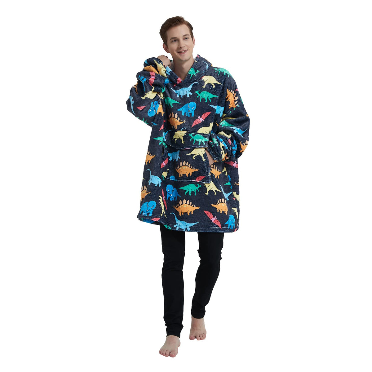 Mewkou Glow in the Dark Wearable Blanket Hoodie – 19 Colors - Flex Gamingproduct_type