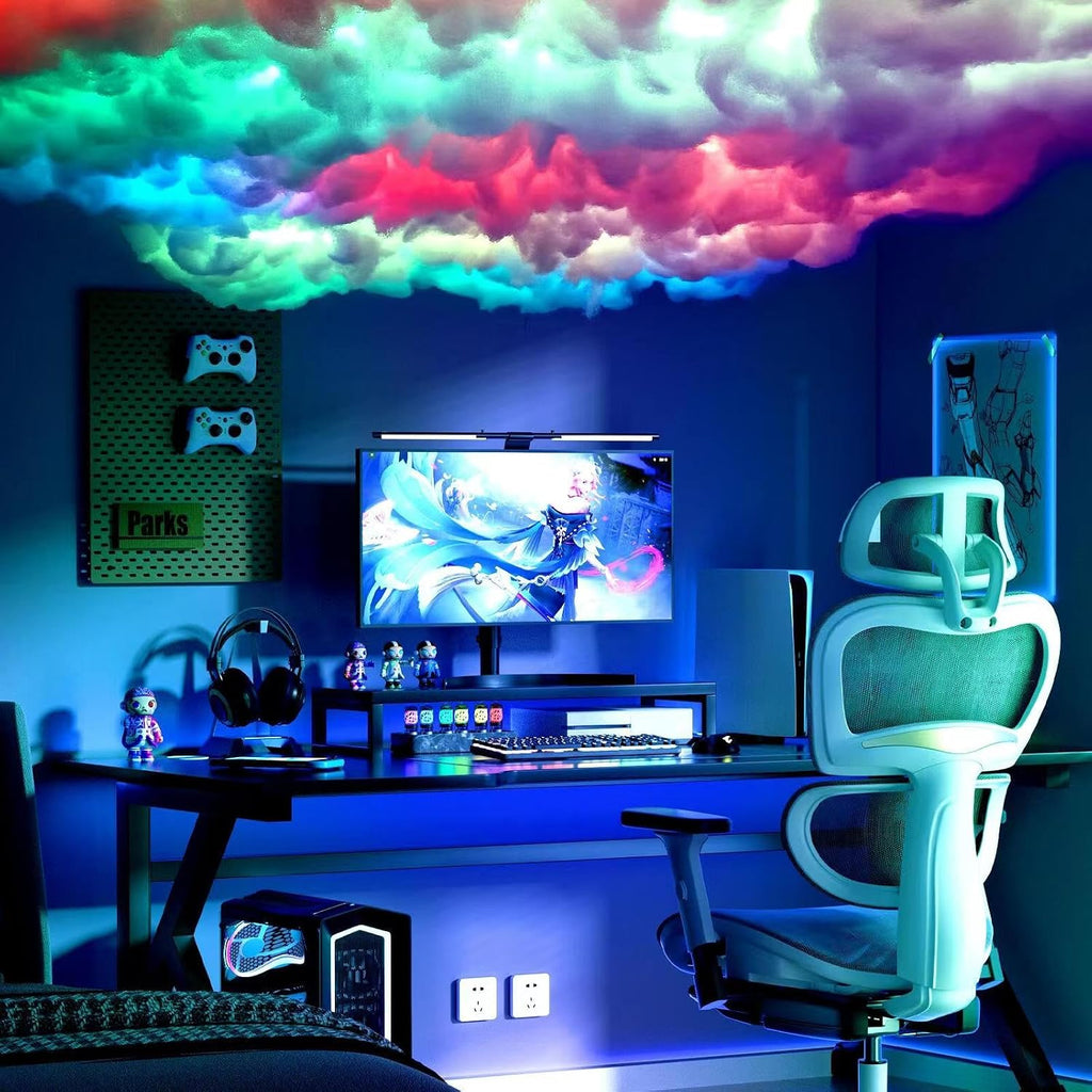 Mimiear 3D Thundercloud LED Light – 19.8ft - Flex Gamingproduct_type