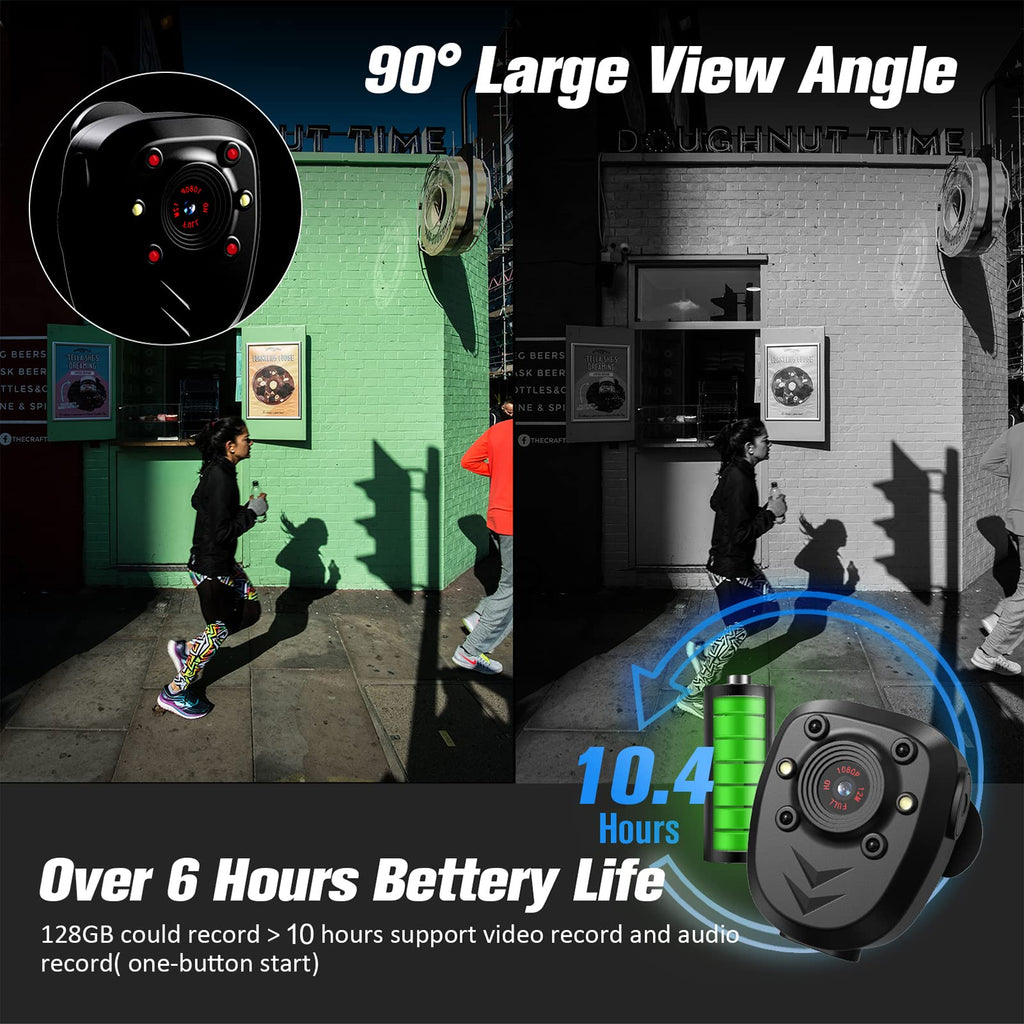 Mini Body Camera Video Recorder 1080P – 2 Sizes & 2 Sets - Flex Gamingproduct_type