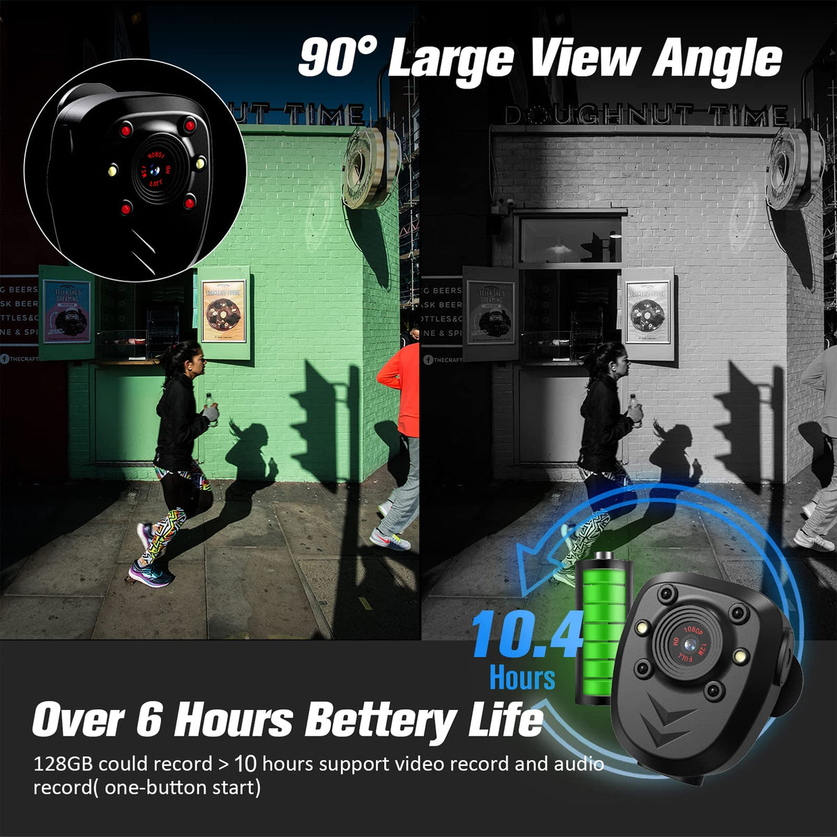 Mini Body Camera Video Recorder 1080P – 2 Sizes & 2 Sets - Flex Gamingproduct_type