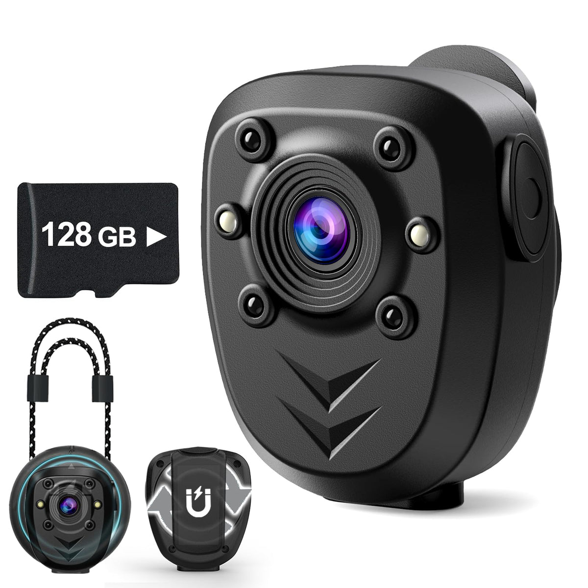 Mini Body Camera Video Recorder 1080P – 2 Sizes & 2 Sets - Flex Gamingproduct_type