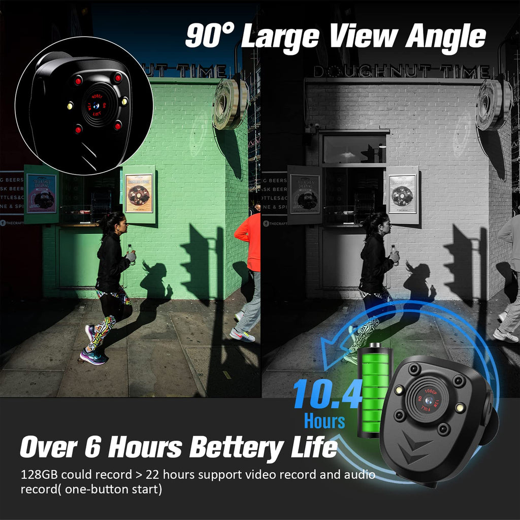 Mini Body Camera Video Recorder 1080P – 2 Sizes & 2 Sets - Flex Gamingproduct_type