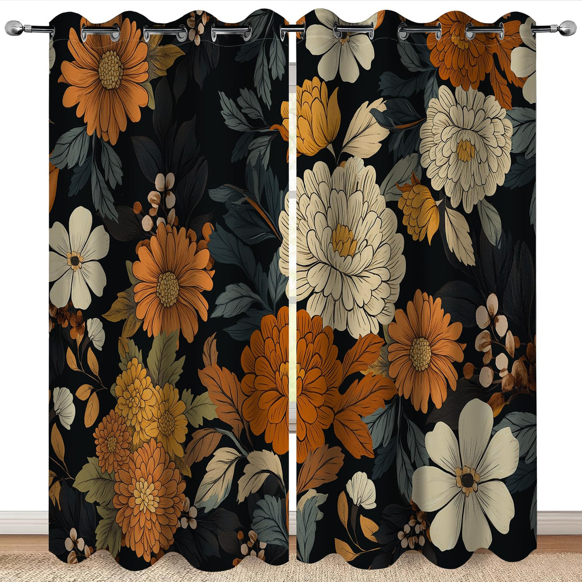 MissHope Blackout Curtains, 2 Panels – 19 Designs & 3 Sizes - Flex Gamingproduct_type
