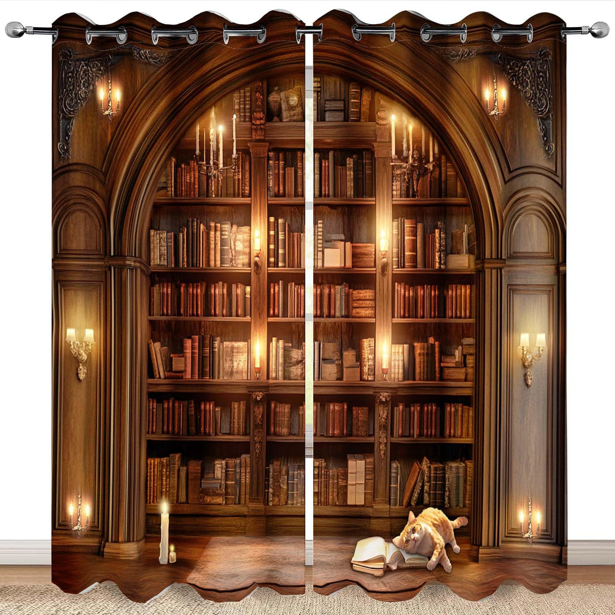 MissHope Blackout Curtains, 2 Panels – 19 Designs & 3 Sizes - Flex Gamingproduct_type