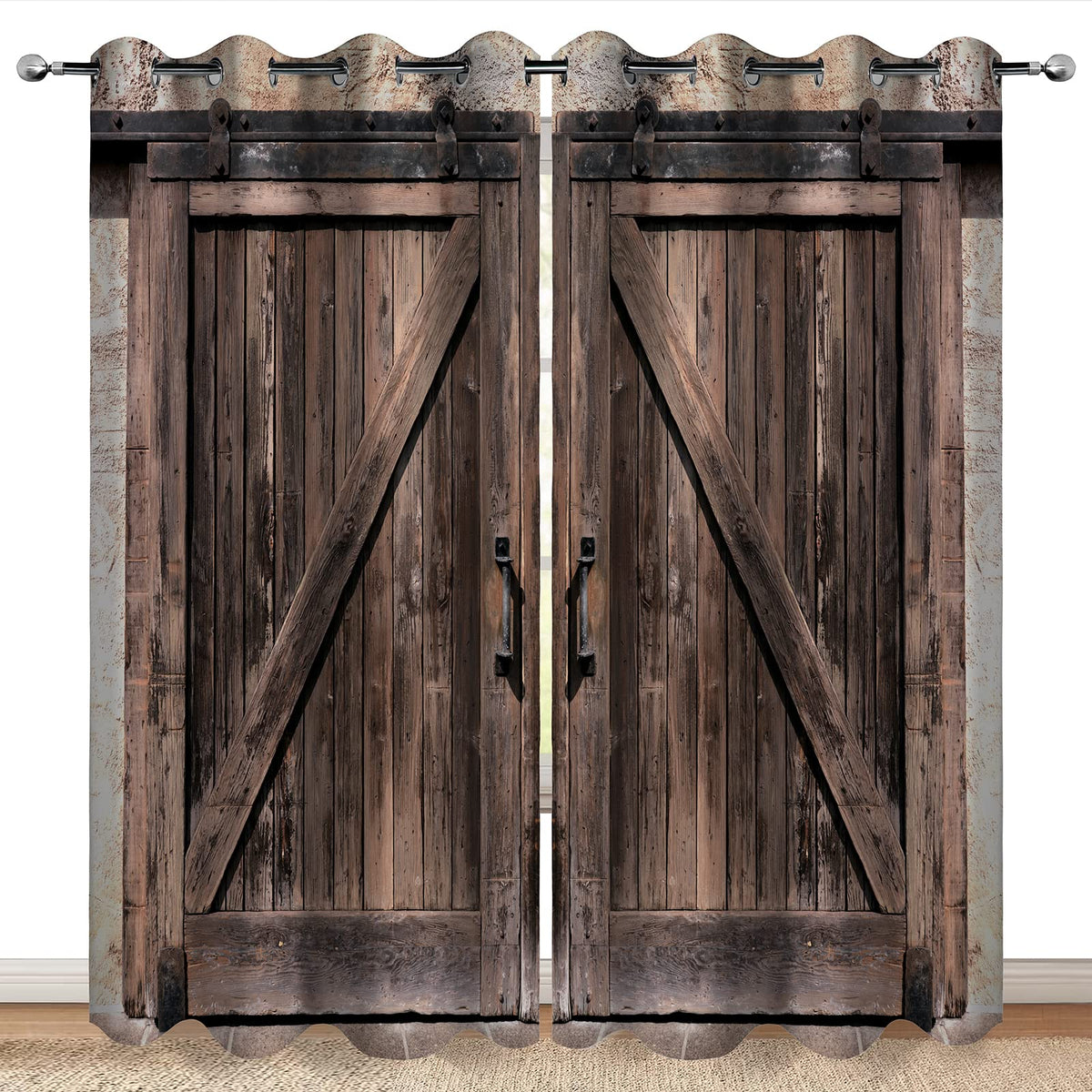 MissHope Blackout Curtains, 2 Panels – 19 Designs & 3 Sizes - Flex Gamingproduct_type