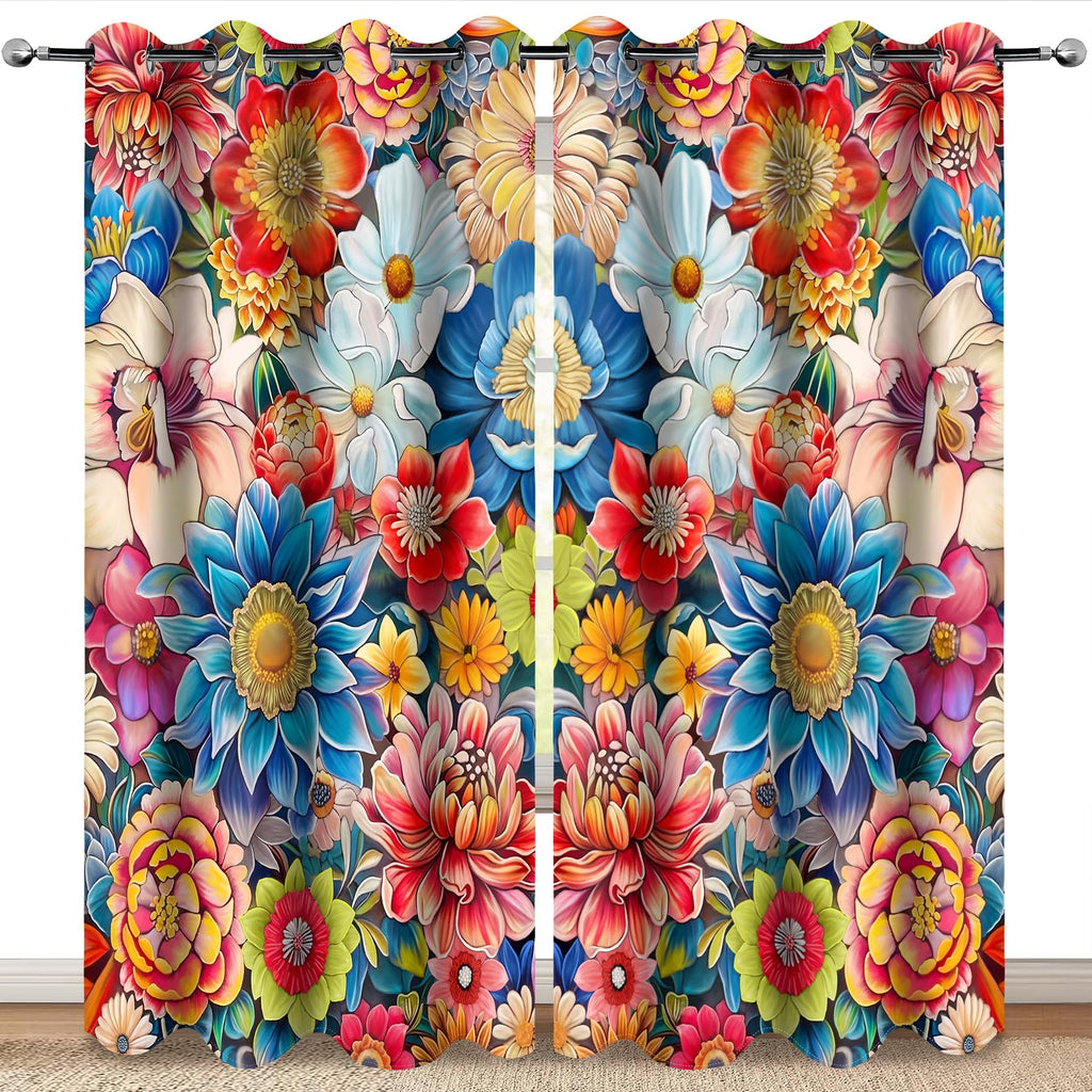 MissHope Blackout Curtains, 2 Panels – 19 Designs & 3 Sizes - Flex Gamingproduct_type
