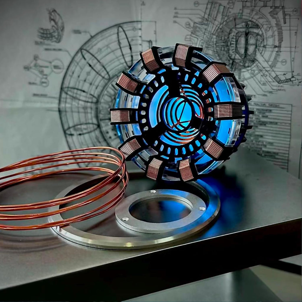 Moonacy Arc Reactor Night Light – Rotating Lamp - Flex Gamingproduct_type
