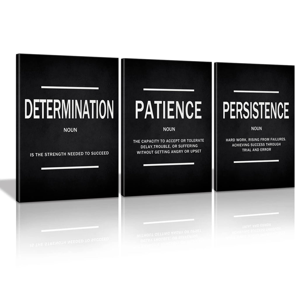 Motivational Canvas Wall Art 3-Panel Set – 4 Sizes & 12 Styles - Flex Gamingproduct_type