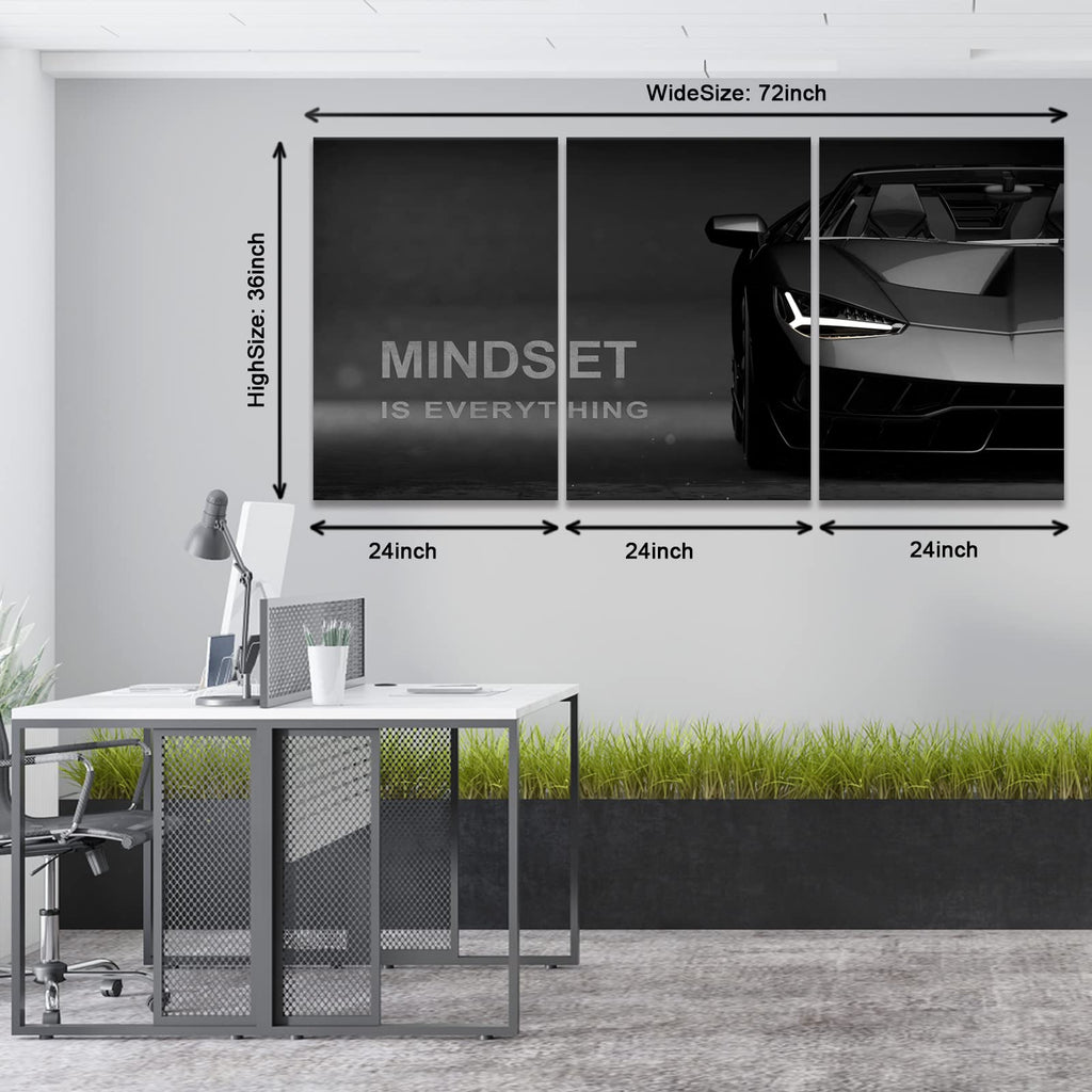Motivational Canvas Wall Art 3-Panel Set – 4 Sizes & 12 Styles - Flex Gamingproduct_type