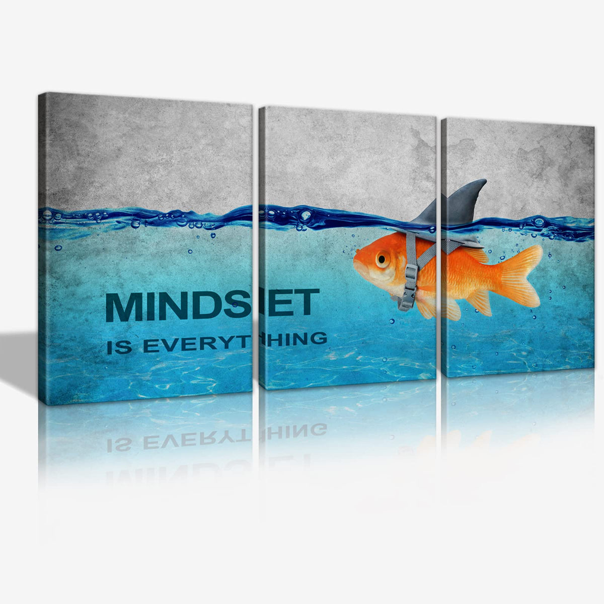 Motivational Canvas Wall Art 3-Panel Set – 4 Sizes & 12 Styles - Flex Gamingproduct_type