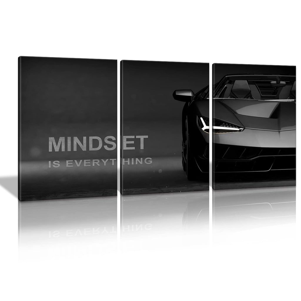 Motivational Canvas Wall Art 3-Panel Set – 4 Sizes & 12 Styles - Flex Gamingproduct_type
