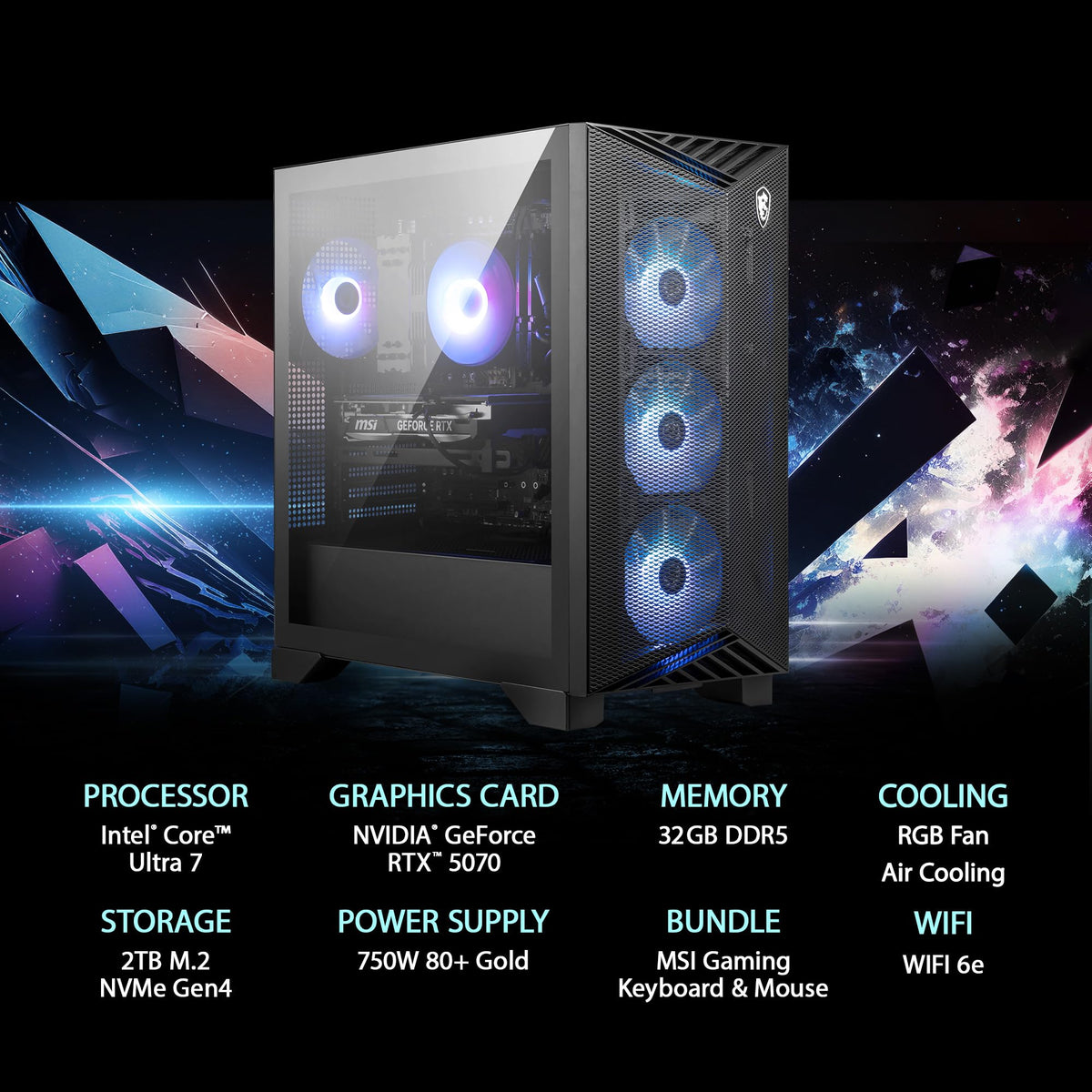 MSI Aegis R2 AI Gaming Desktop – 5 Configurations - Flex Gamingproduct_type