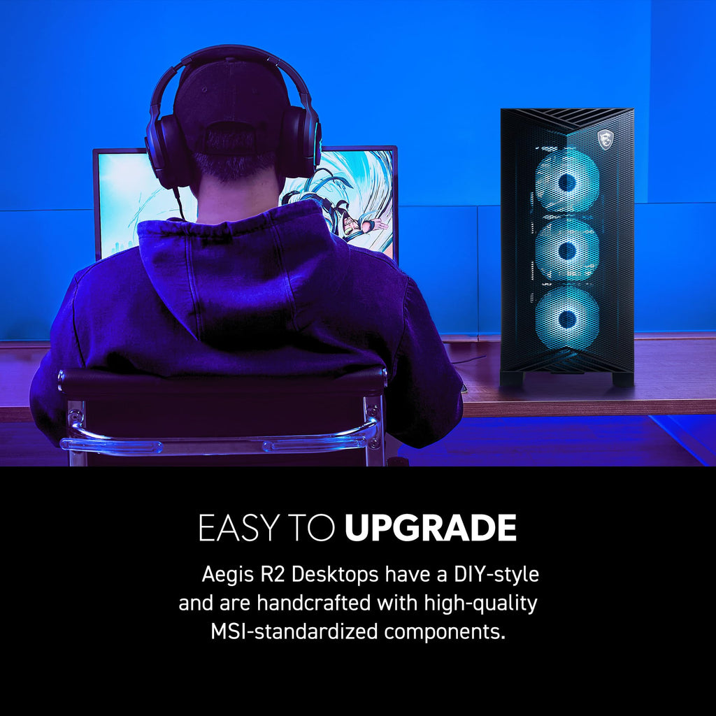 MSI Aegis R2 AI Gaming Desktop – 5 Configurations - Flex Gamingproduct_type