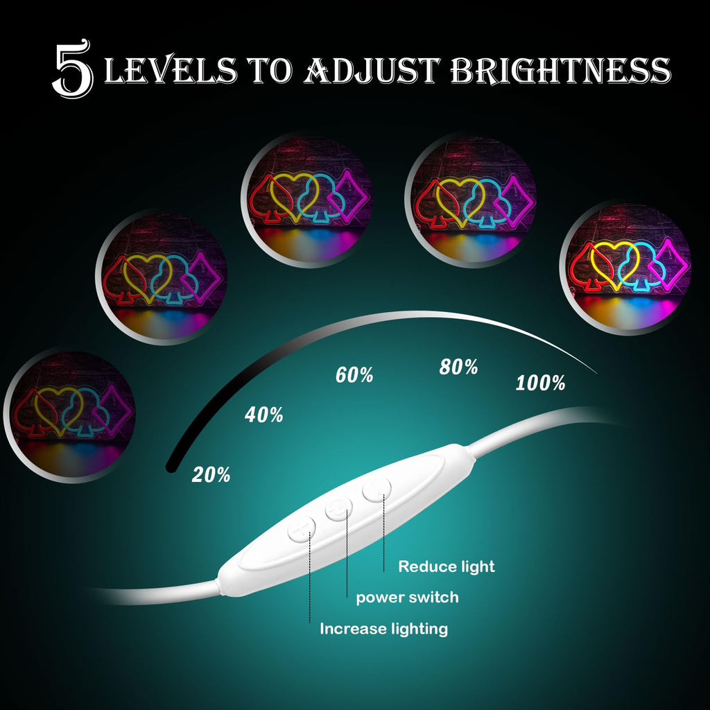 Mvorixa LED Neon Sign – 20 Designs - Flex Gamingproduct_type