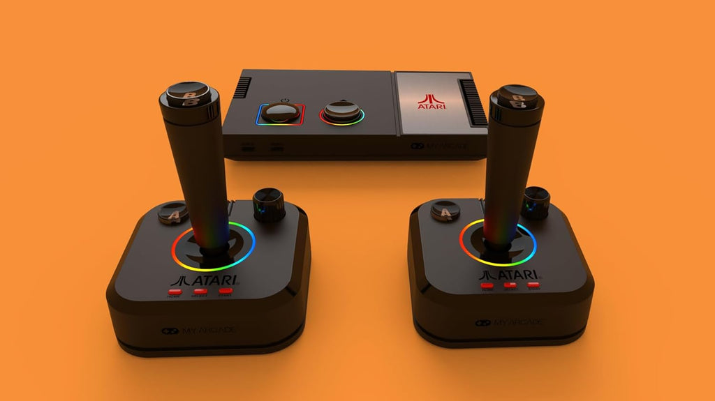 My Arcade Atari Game Station Pro – 200+ Games, Wireless Joysticks & RGB LED - Flex Gamingproduct_type