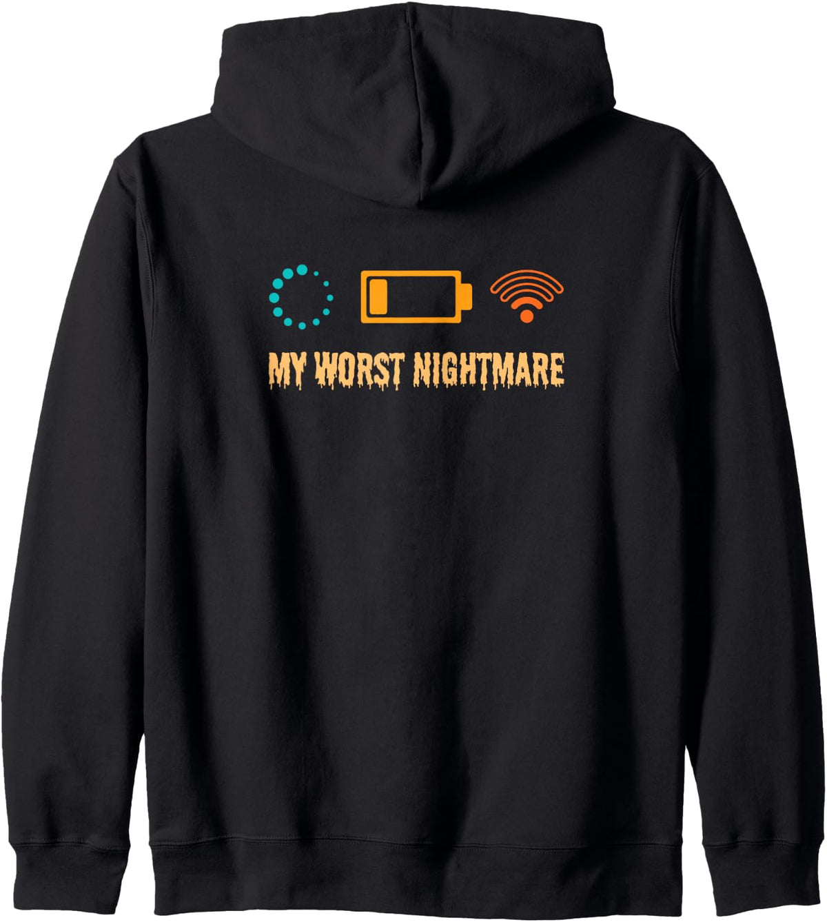 My Worst Nightmare Funny Gamer Zip Hoodie – 5 Sizes & 6 Colors - Flex Gamingproduct_type