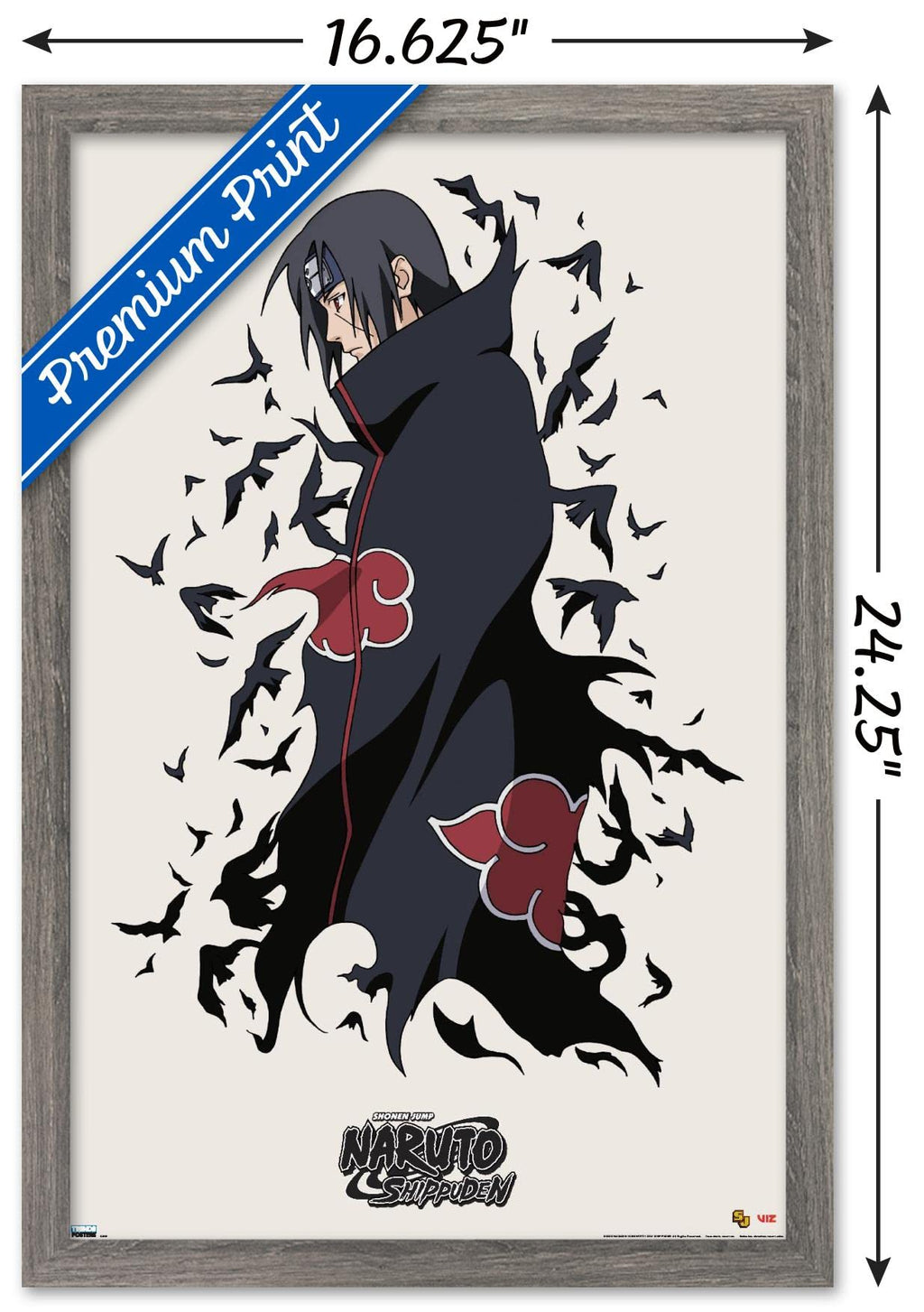 Naruto Shippuden Itachi Wall Poster – Trends International - Flex Gamingproduct_type