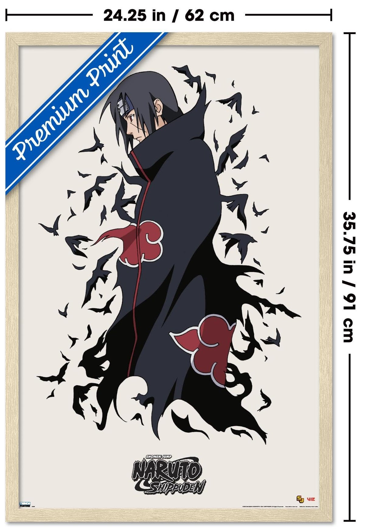 Naruto Shippuden Itachi Wall Poster – Trends International - Flex Gamingproduct_type