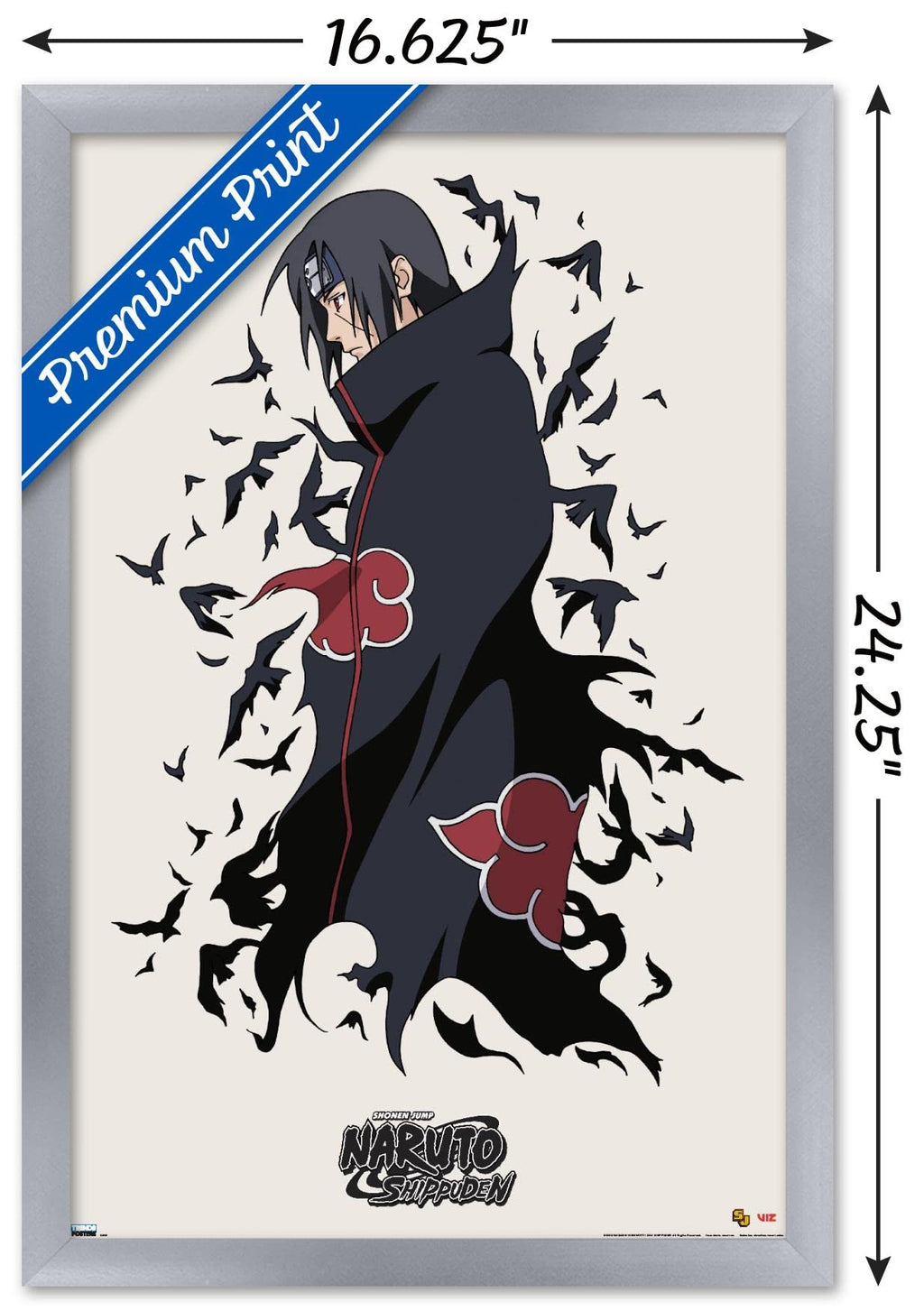 Naruto Shippuden Itachi Wall Poster – Trends International - Flex Gamingproduct_type