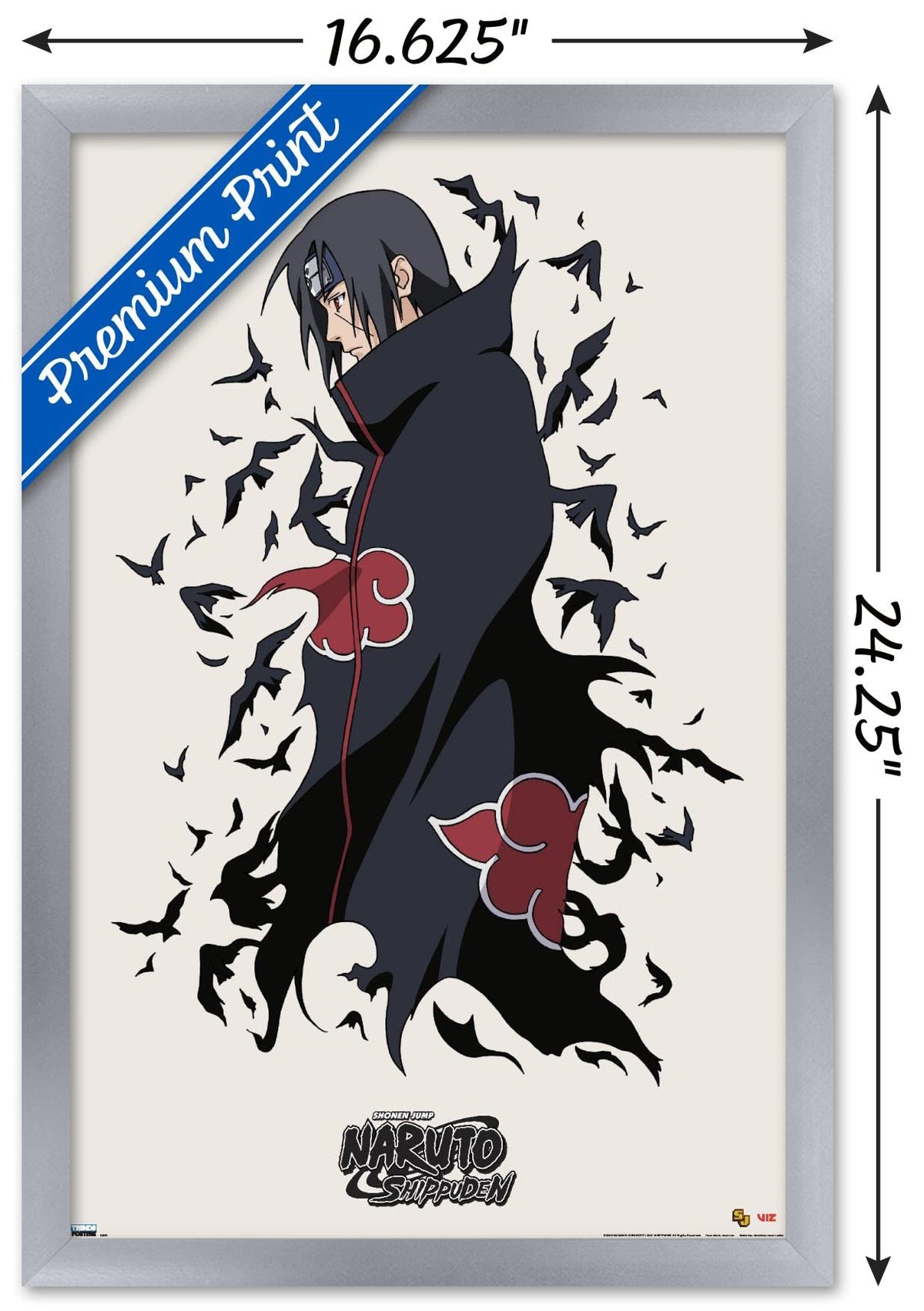 Naruto Shippuden Itachi Wall Poster – Trends International - Flex Gamingproduct_type
