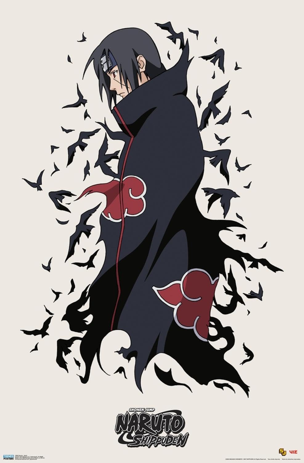 Naruto Shippuden Itachi Wall Poster – Trends International - Flex Gamingproduct_type