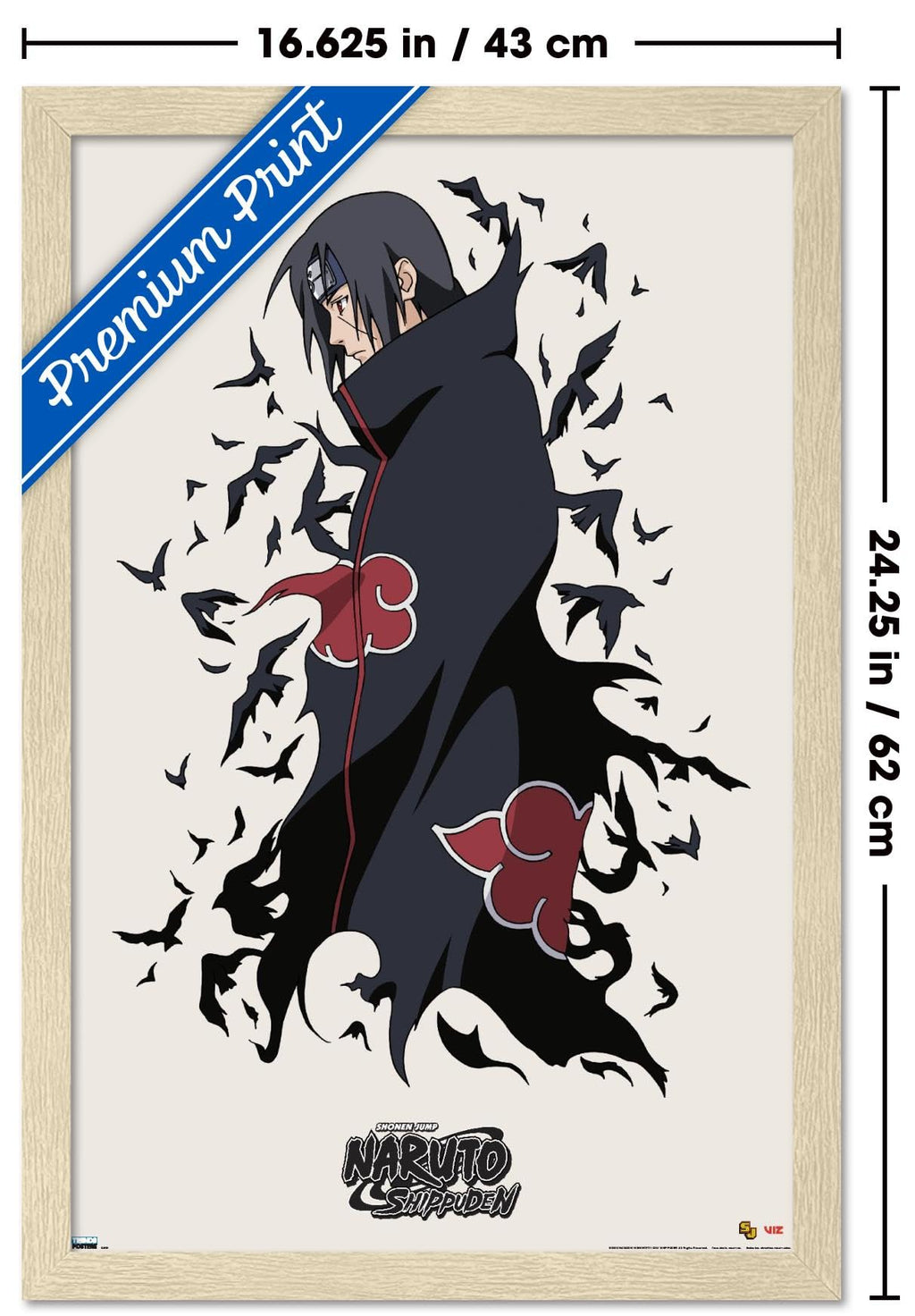 Naruto Shippuden Itachi Wall Poster – Trends International - Flex Gamingproduct_type