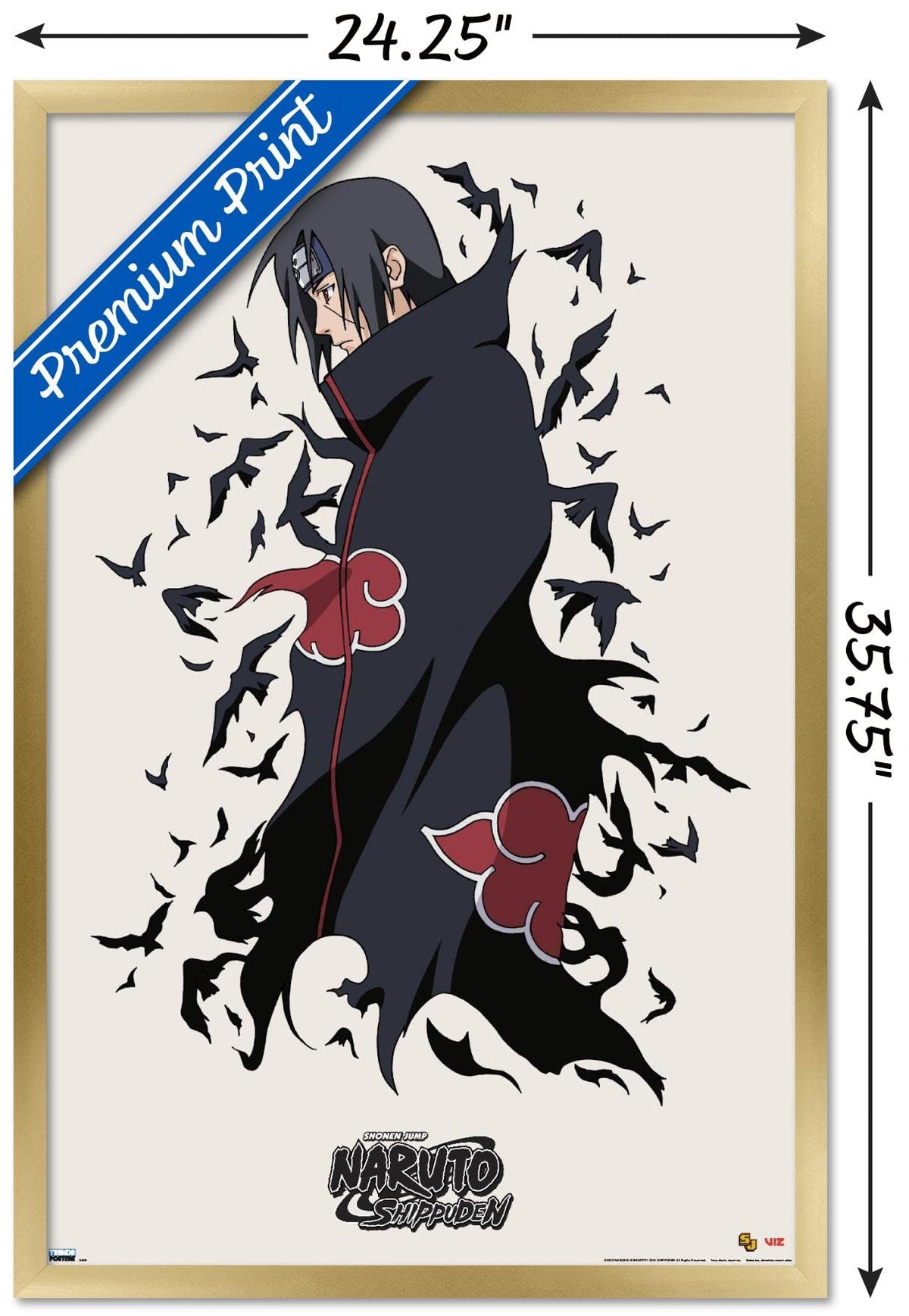 Naruto Shippuden Itachi Wall Poster – Trends International - Flex Gamingproduct_type