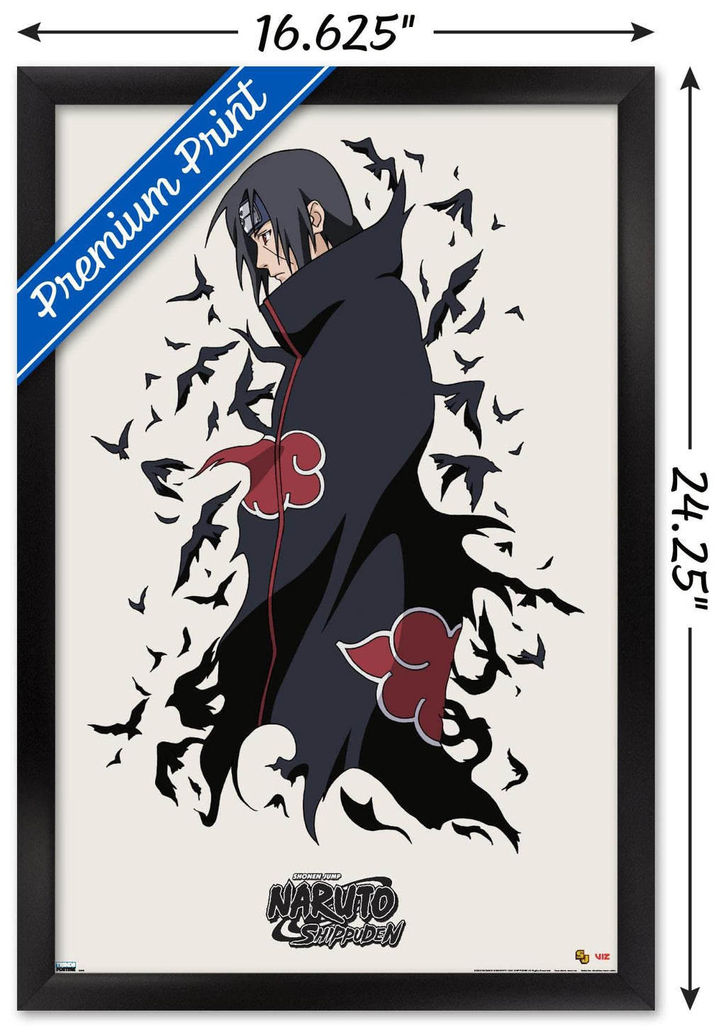 Naruto Shippuden Itachi Wall Poster – Trends International - Flex Gamingproduct_type