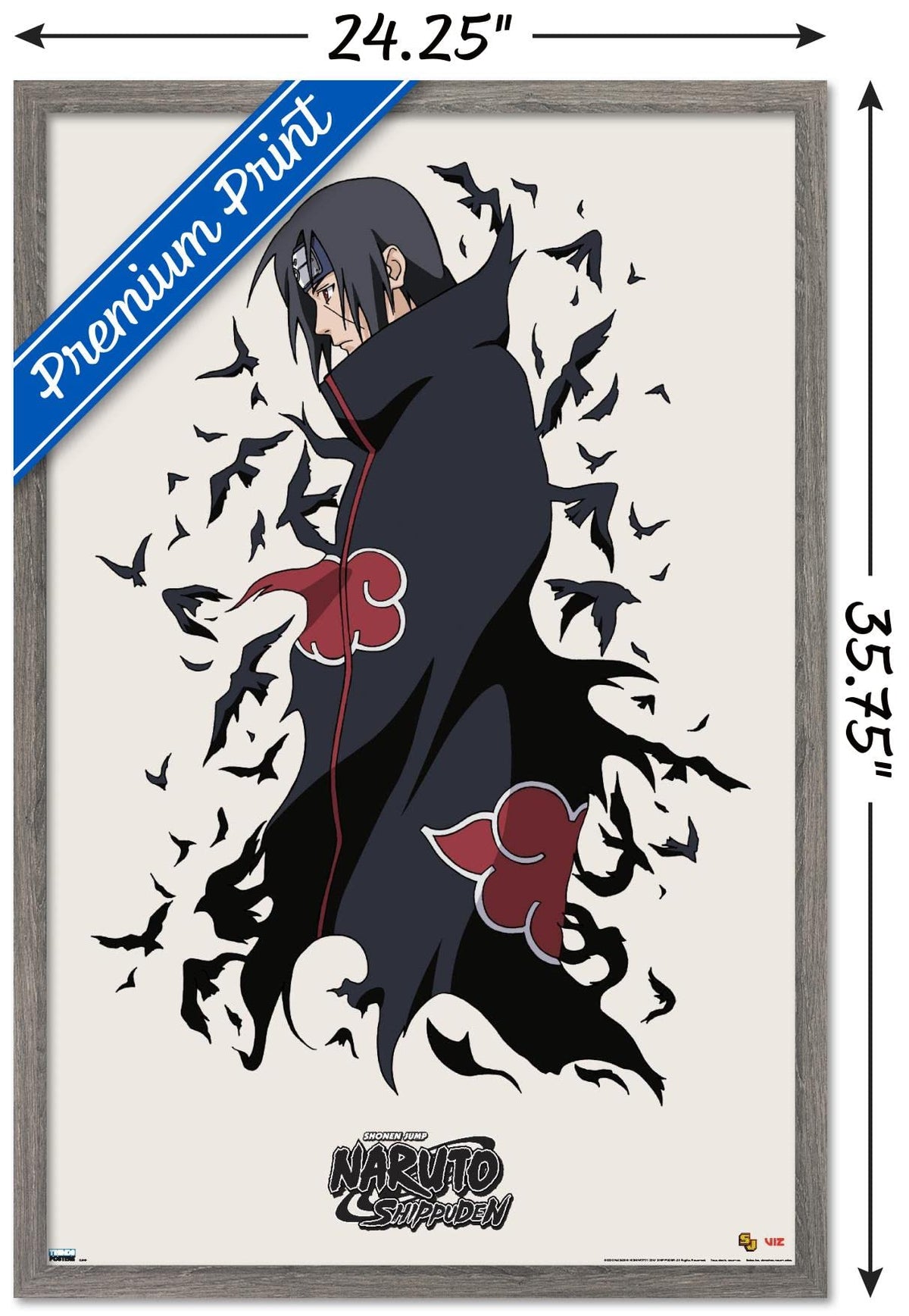 Naruto Shippuden Itachi Wall Poster – Trends International - Flex Gamingproduct_type