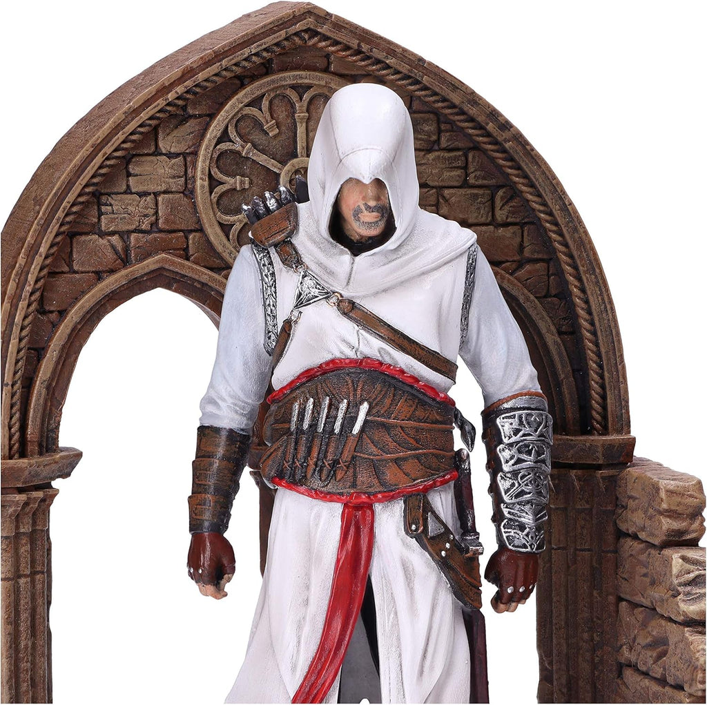 Nemesis Now Assassin's Creed Altaïr & Ezio Bookends – Hand-Painted Resin, 24cm - Flex Gamingproduct_type