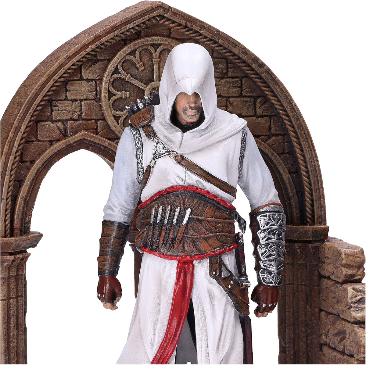 Nemesis Now Assassin's Creed Altaïr & Ezio Bookends – Hand-Painted Resin, 24cm - Flex Gamingproduct_type