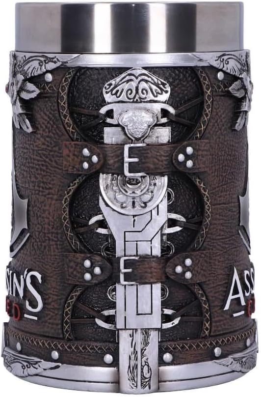 Nemesis Now Assassin's Creed Tankard – Hand-Painted Resin, 600ml – 2 Styles - Flex Gamingproduct_type