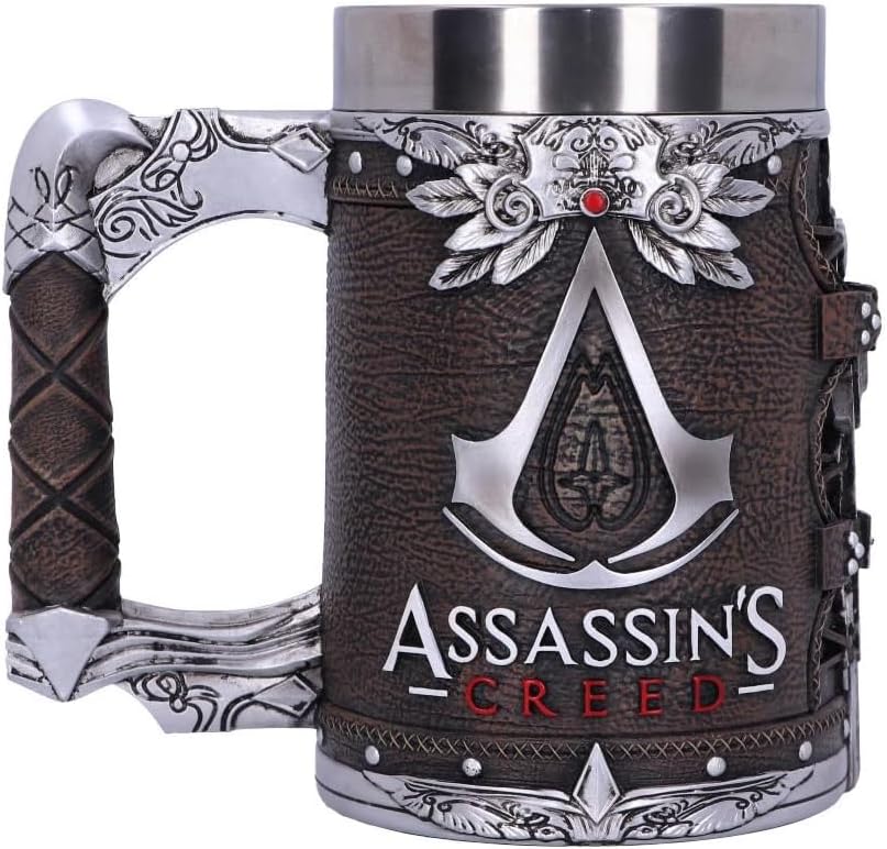 Nemesis Now Assassin's Creed Tankard – Hand-Painted Resin, 600ml – 2 Styles - Flex Gamingproduct_type