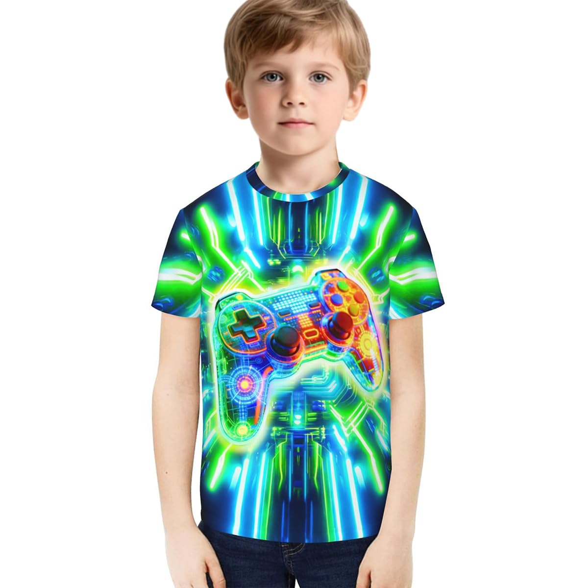 Neon Graphic T-Shirt – 21 Designs & 4 Sizes - Flex Gamingproduct_type