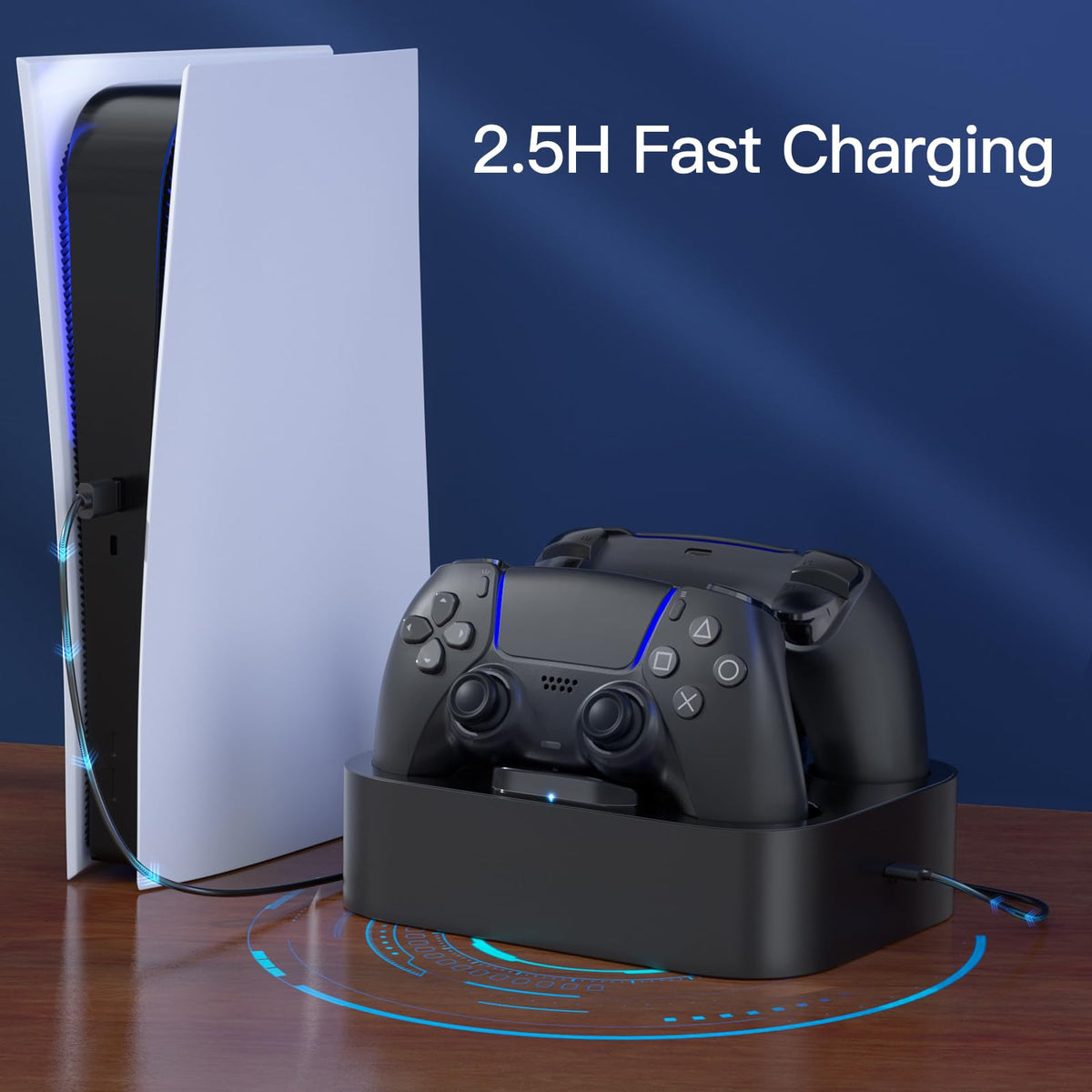 NEWDERY PS5 Controller Charging Dock – 5 Colours - Flex Gamingproduct_type