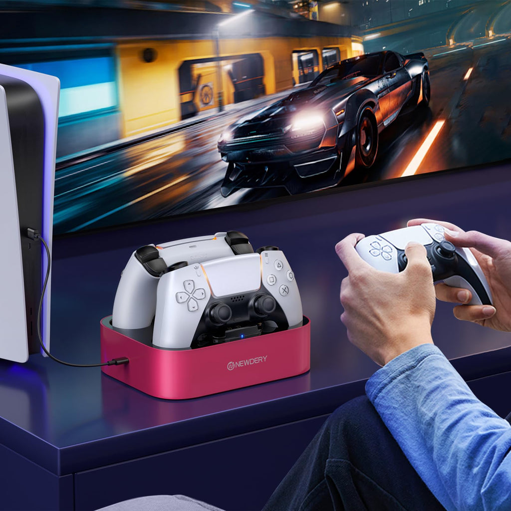 NEWDERY PS5 Controller Charging Dock – 5 Colours - Flex Gamingproduct_type