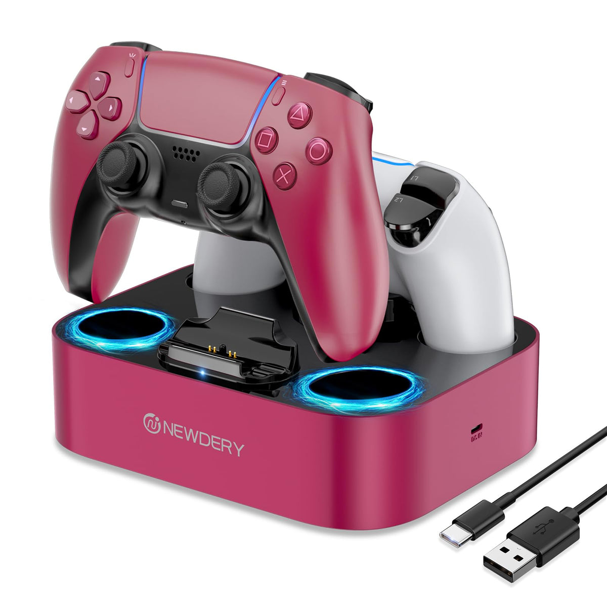 NEWDERY PS5 Controller Charging Dock – 5 Colours - Flex Gamingproduct_type