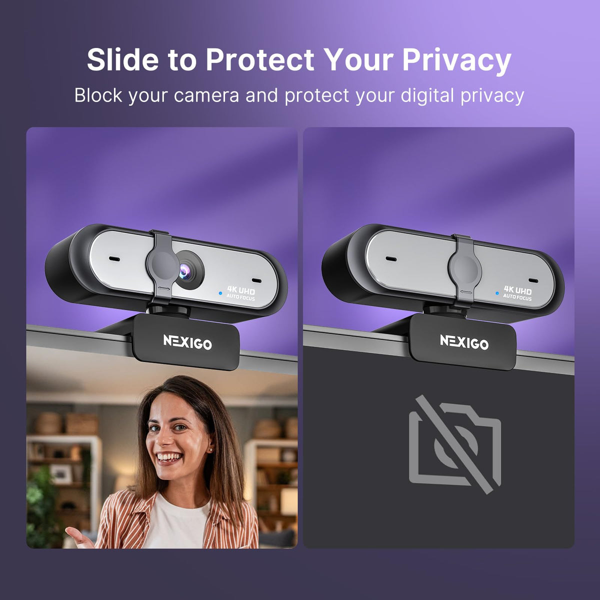 NexiGo N60 1080P Webcam with Mic & Privacy Cover – 5 Styles - Flex Gamingproduct_type