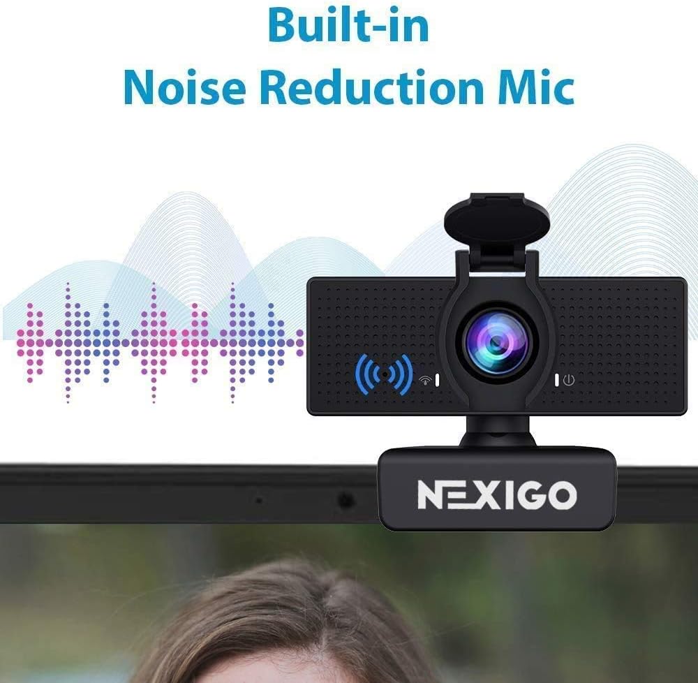 NexiGo N60 1080P Webcam with Mic & Privacy Cover – 5 Styles - Flex Gamingproduct_type