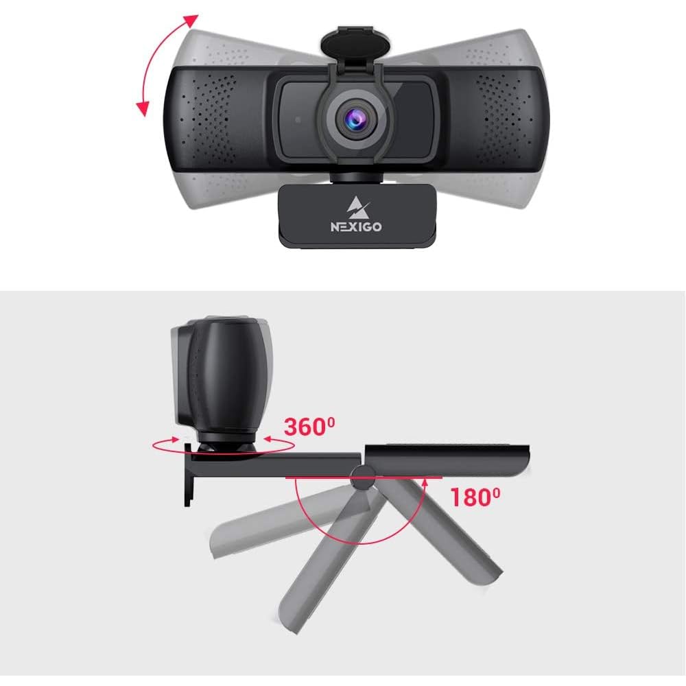 NexiGo N60 1080P Webcam with Mic & Privacy Cover – 5 Styles - Flex Gamingproduct_type