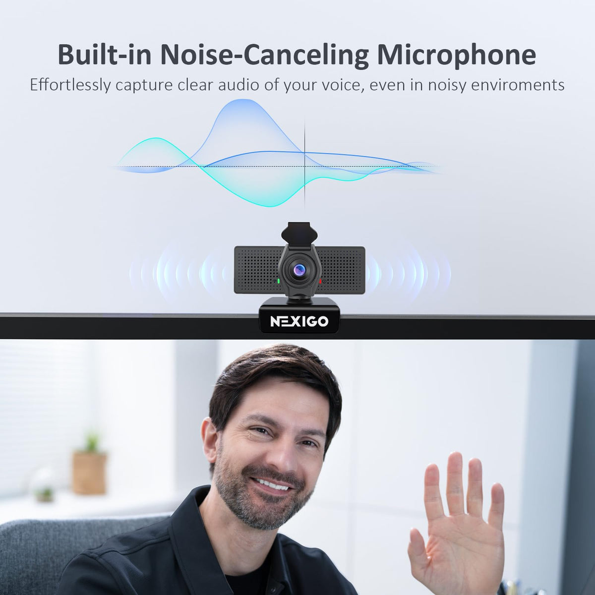 NexiGo N60 1080P Webcam with Mic & Privacy Cover – 5 Styles - Flex Gamingproduct_type