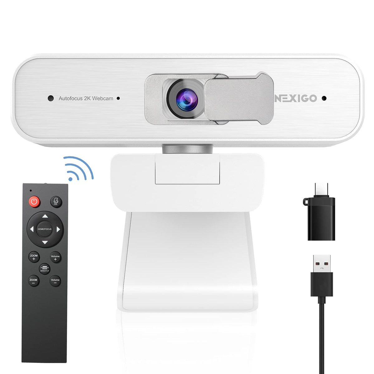 NexiGo N60 1080P Webcam with Mic & Privacy Cover – 5 Styles - Flex Gamingproduct_type