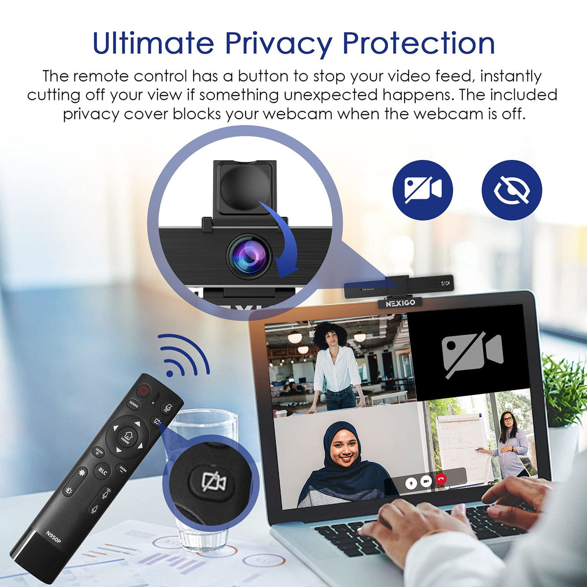 NexiGo N930AF Autofocus Webcam with Mic – 5 Styles - Flex Gamingproduct_type